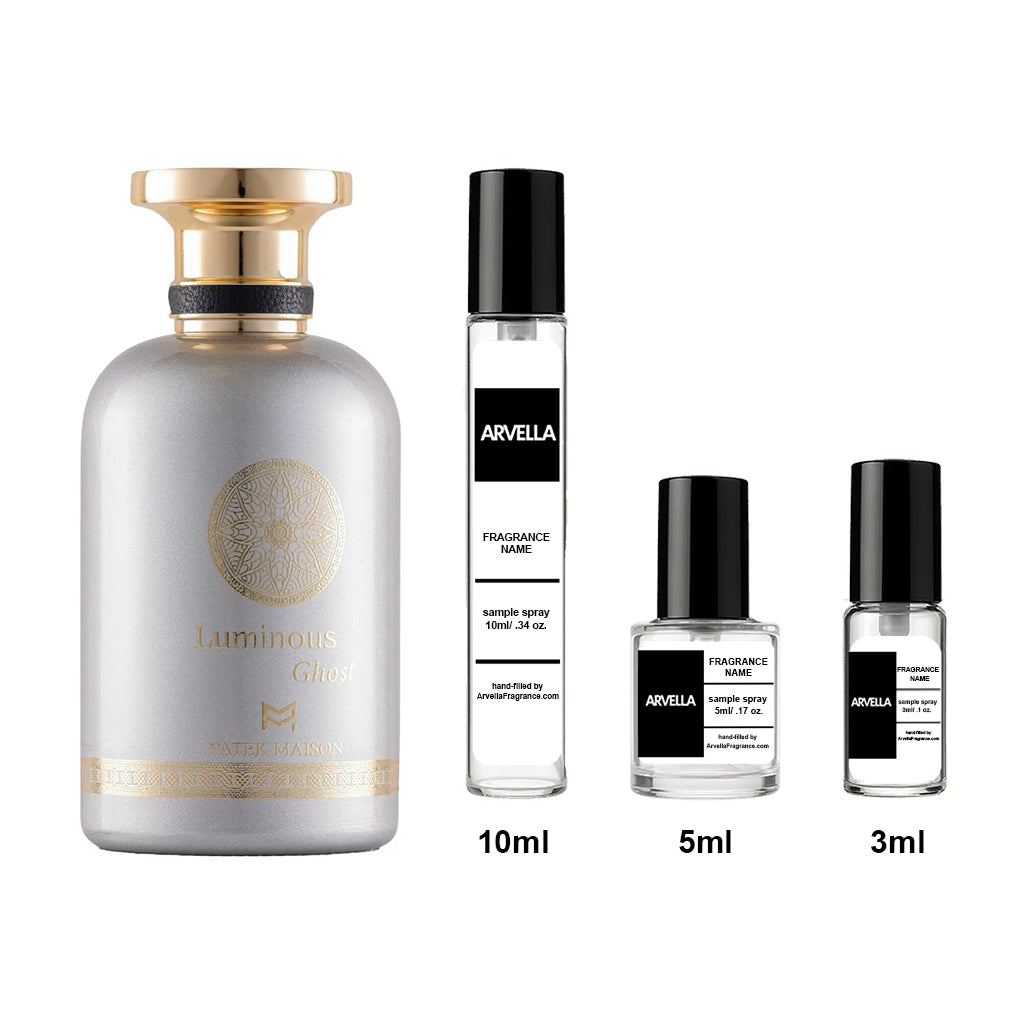 Patek Maison Luminous Ghost Sample 3ml Spray - Arvella Fragrance